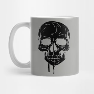 Dripping Skull Mug